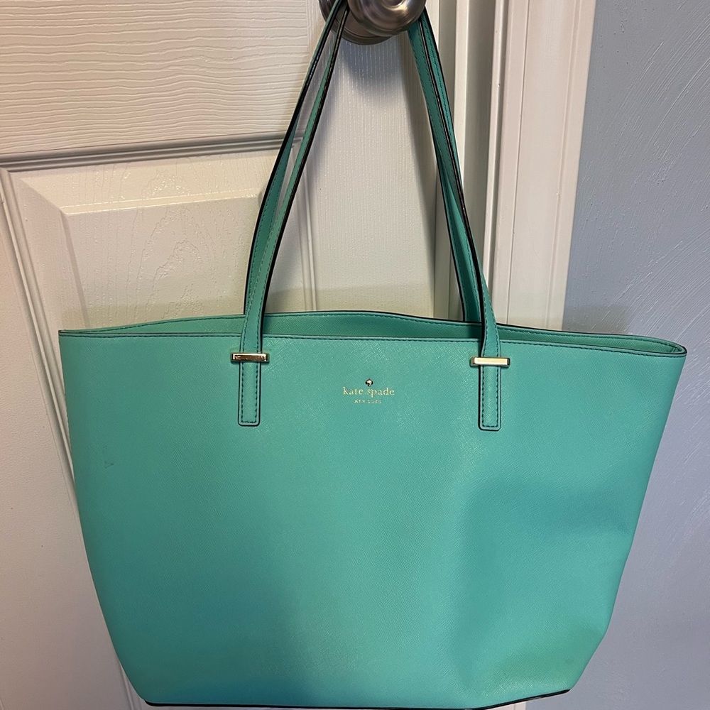 Kate Spade Blue Tote Bag with Classic Design